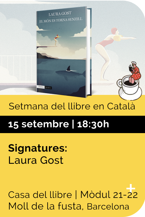 Setembre 2022 Setmana llibre català - El mon es torna sencill - signatures