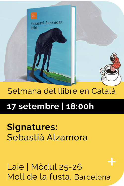 Setembre 2022 Setmana llibre català - Ràbia - signatures